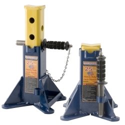 25 Ton Pin Style Jack Stands  North American Auto Equipment